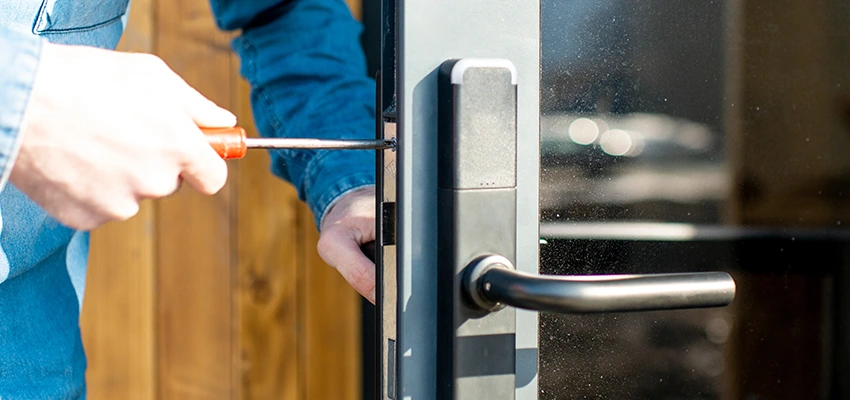 Aluminium Door Lock Replacement in Los Altos Hills, California